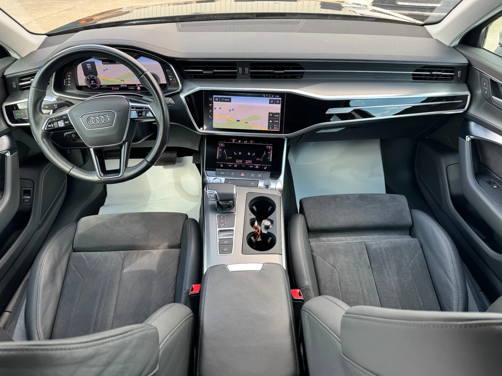 Audi A6 RS6 50TDI-286ps 8ZF DISTRONIC FULL-HD LED 21zoll  | Mobile.bg   14