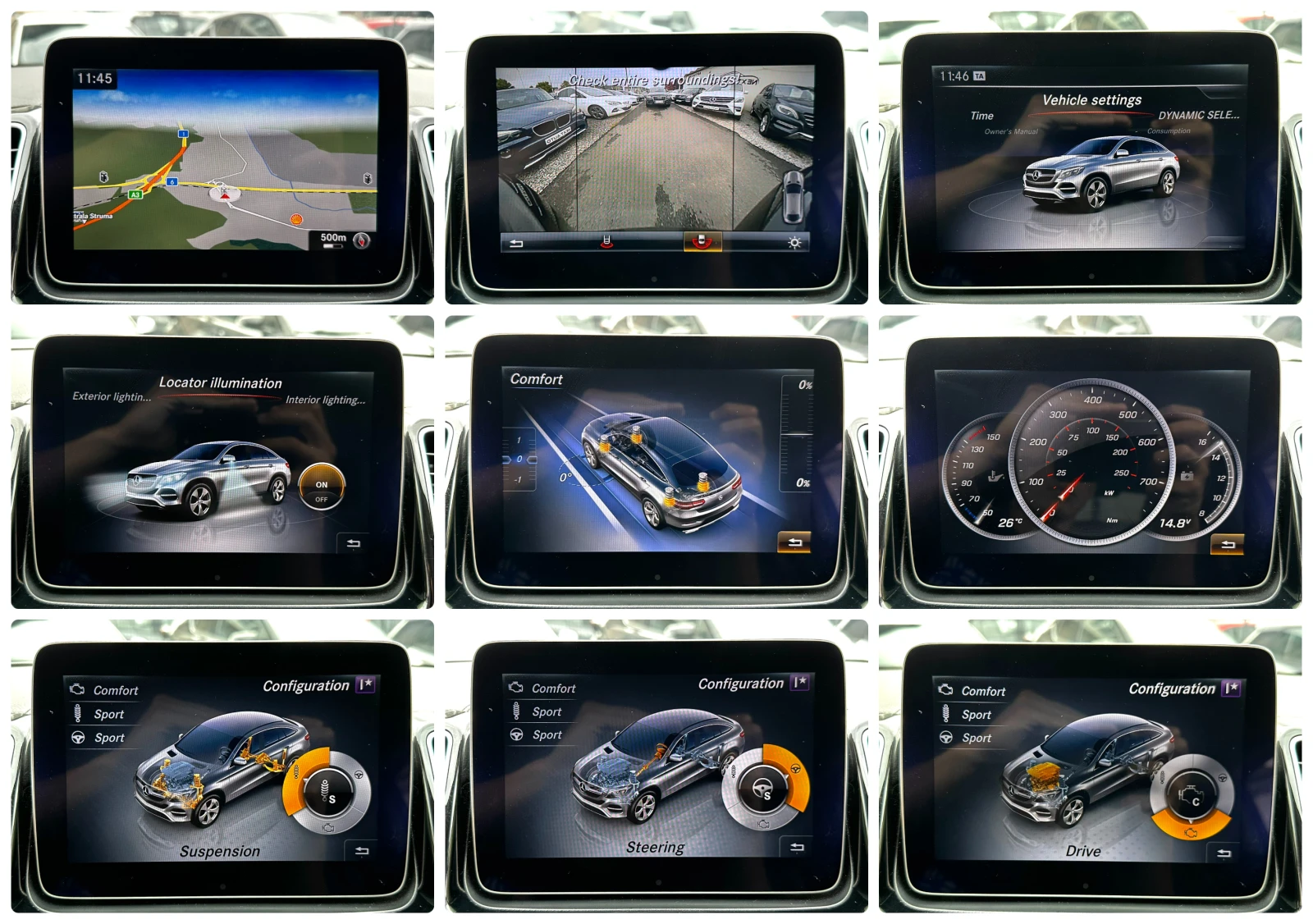 Mercedes-Benz GLE 350 COUPE 3.0D 258HP 4MATIC AMG LED INTELLIGENT | Mobile.bg   14