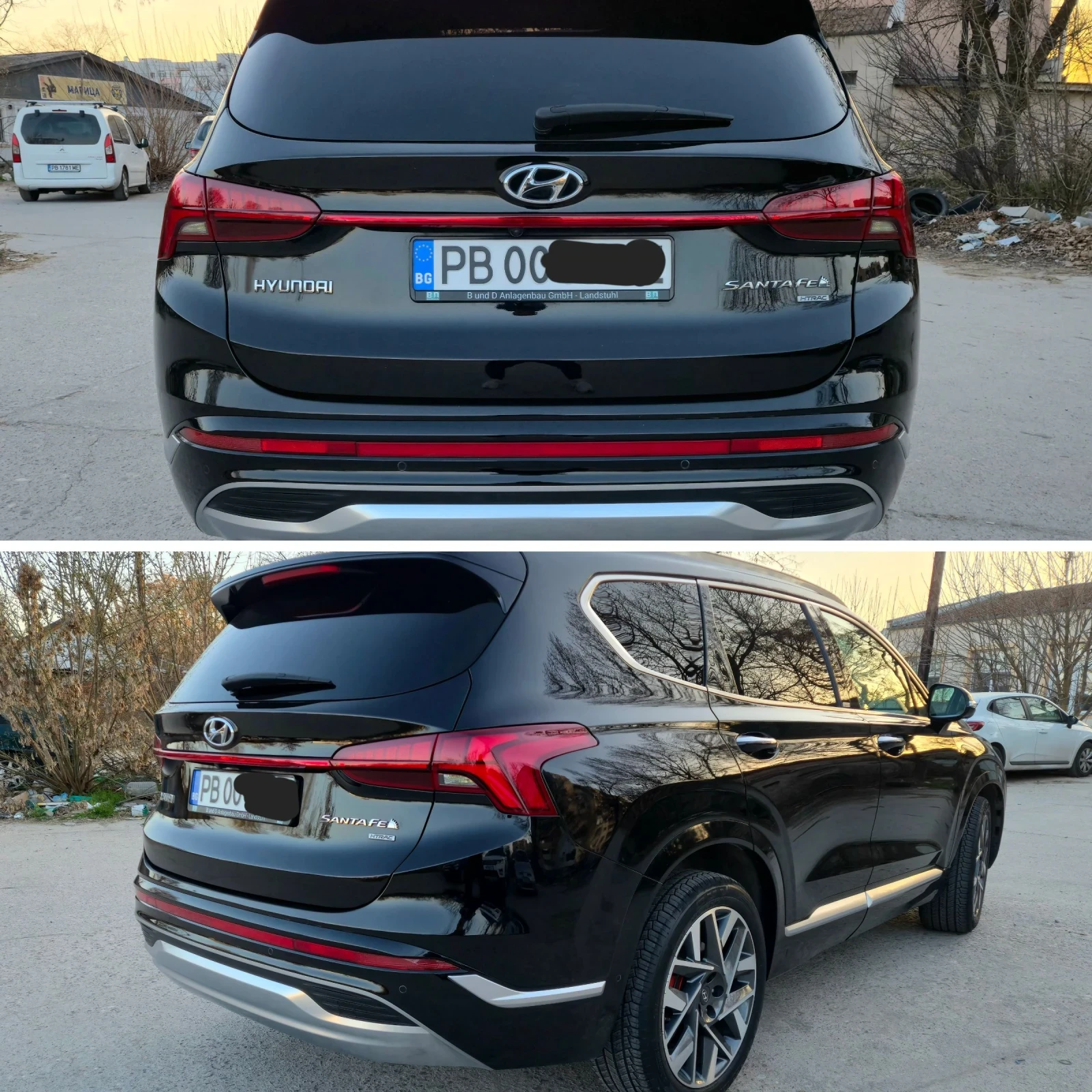 Hyundai Santa fe FULL 2.2CRDI 4x4 201кс.SIGNATURE 4WD, снимка 5 - Автомобили и джипове - 54715960