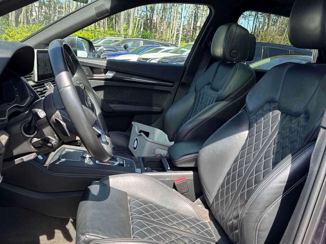 Audi SQ5 Technik/ПАНОРАМА/ДИСТРОНИК/360, снимка 11 - Автомобили и джипове - 54839396