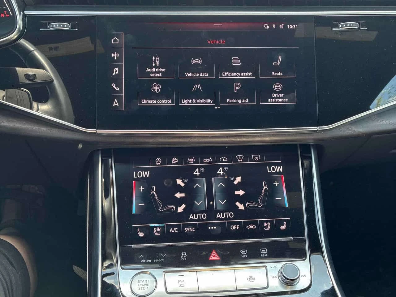 Audi Q8 * Technik * CARFAX * ОПЦИЯ ЗА ФИНАНСИРАНЕ, снимка 9 - Автомобили и джипове - 55354014