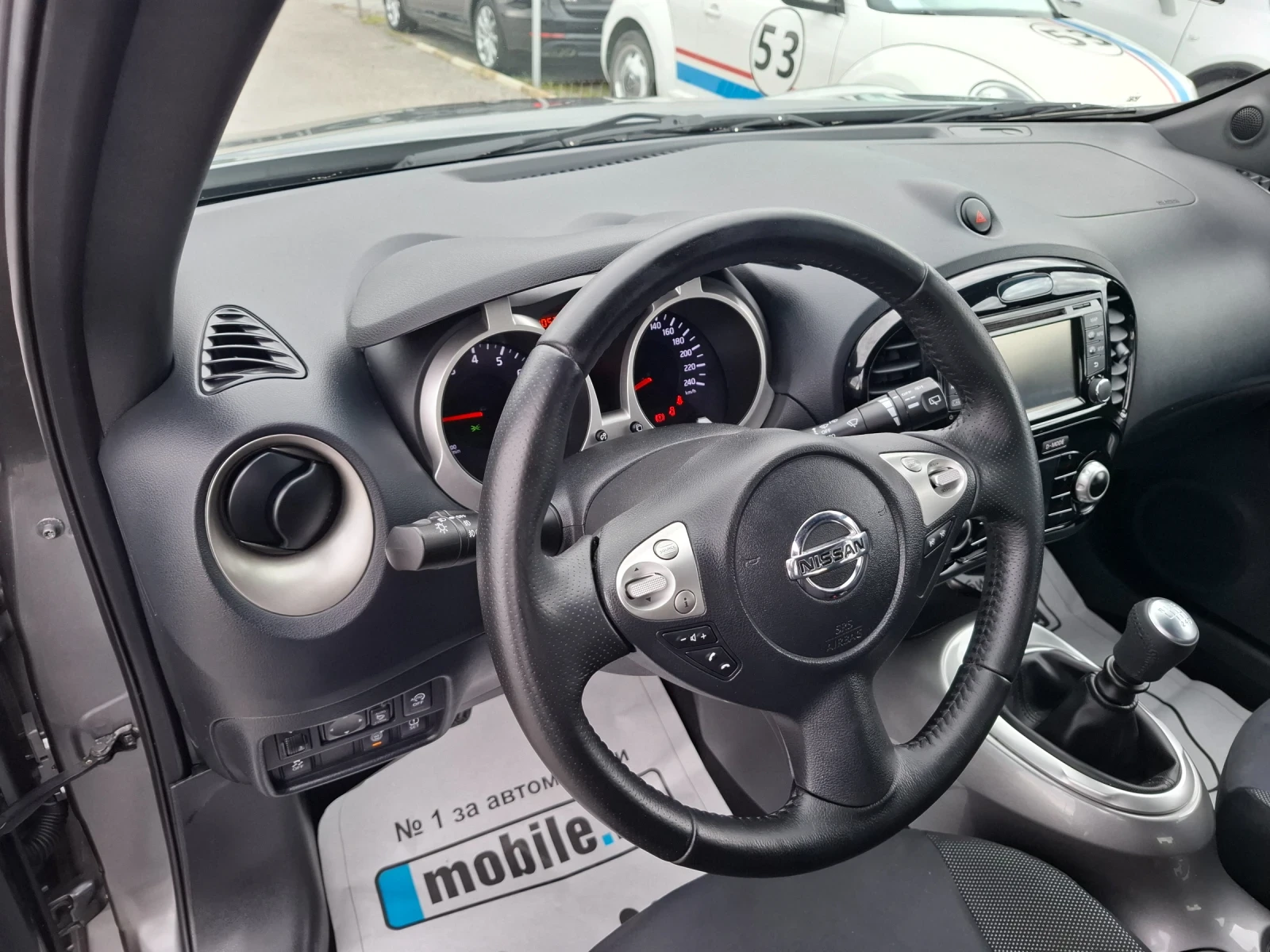 Nissan Juke 1, 2 бензин-Навигация, камера 360, Keyless, снимка 10 - Автомобили и джипове - 55411911