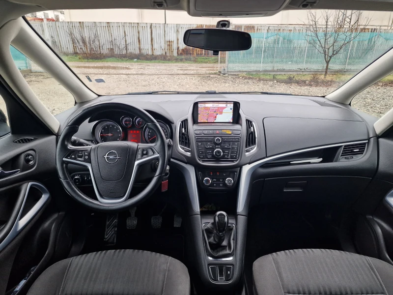 Opel Zafira 1.4Turbo/GРL, снимка 10 - Автомобили и джипове - 47855436