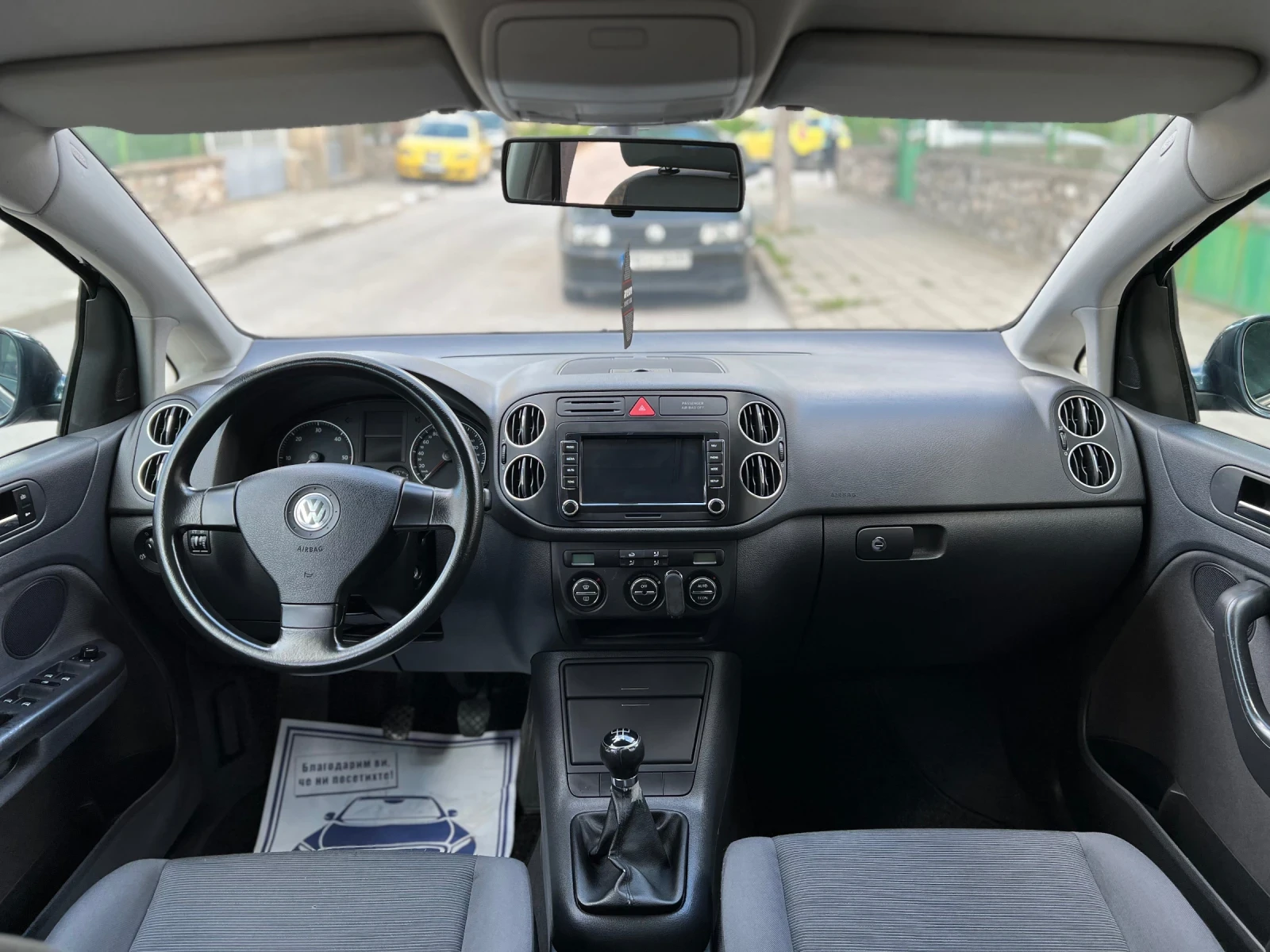 VW Golf Plus 1.9 TDI 105кс. Навигация/Климатроник - изображение 9