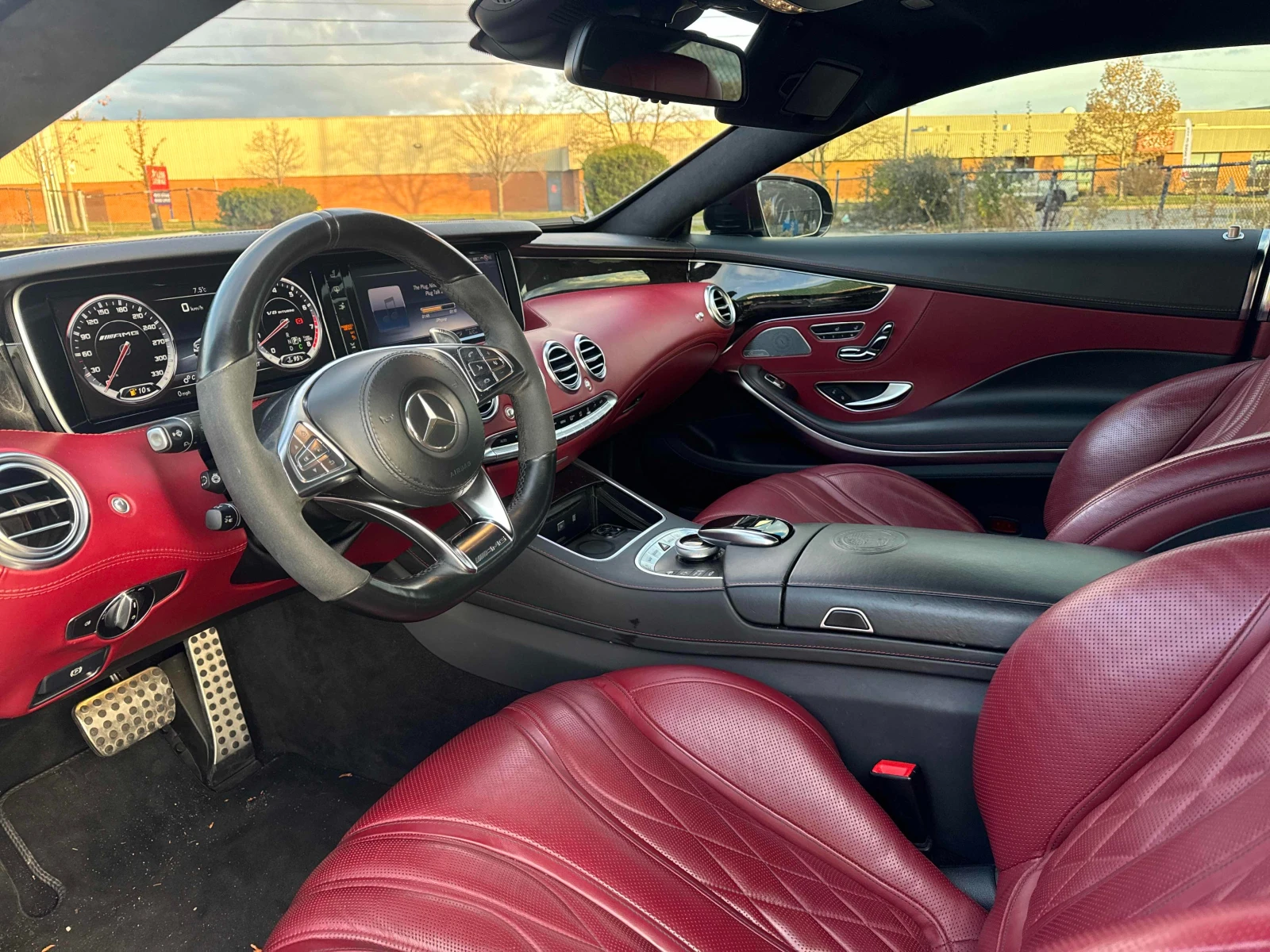 Mercedes-Benz S 63 AMG 4MATIC* LOADED, BURMESTER AUDIO, FLAT BOTTOM STEER | Mobile.bg   12