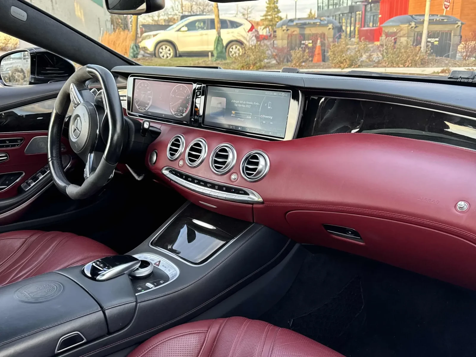 Mercedes-Benz S 63 AMG 4MATIC* LOADED, BURMESTER AUDIO, FLAT BOTTOM STEER | Mobile.bg   13