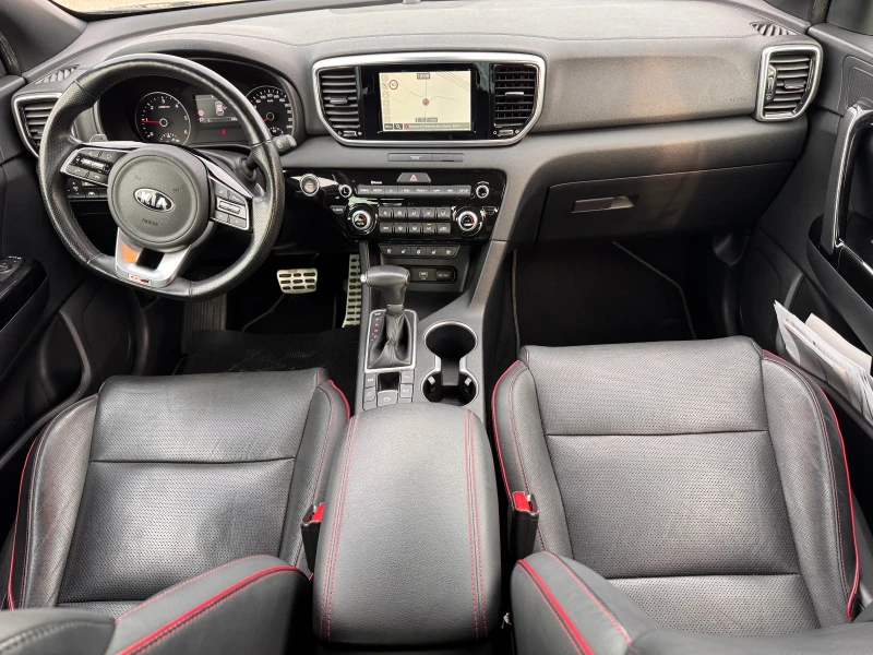 Kia Sportage 89862км* GT line * 1.6crdi 136hp* ПОДГРЕВ* ОБДУХВА, снимка 12 - Автомобили и джипове - 52828638