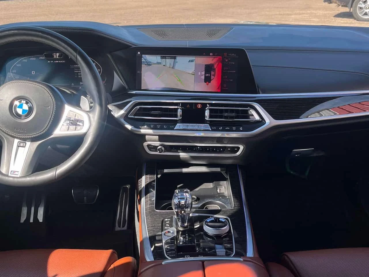 BMW X7 * M50i * АВТОКРЕДИТ БЕЗ ПЪРВОНАЧАЛНА ВНОСКА* , снимка 9 - Автомобили и джипове - 55699004