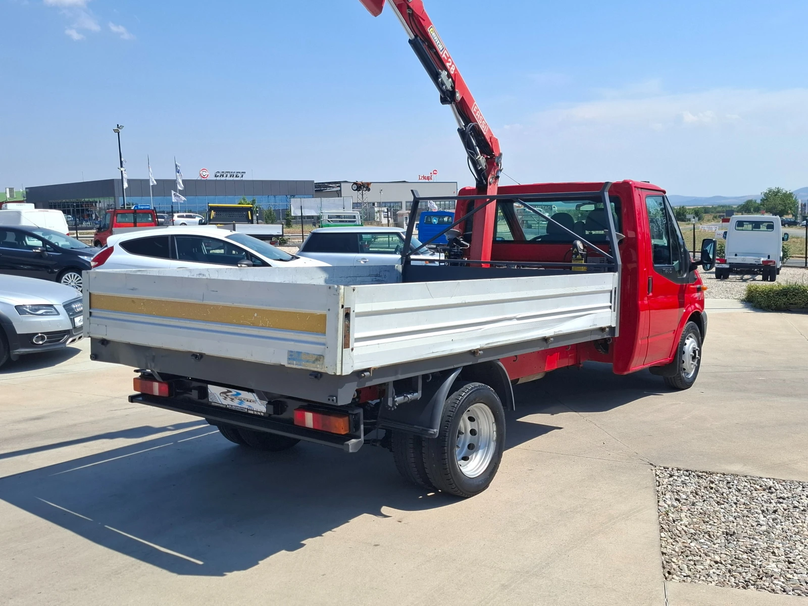 Ford Transit Бордови/2.4/До3.5т/Euro5A/Кран 8м. - изображение 3