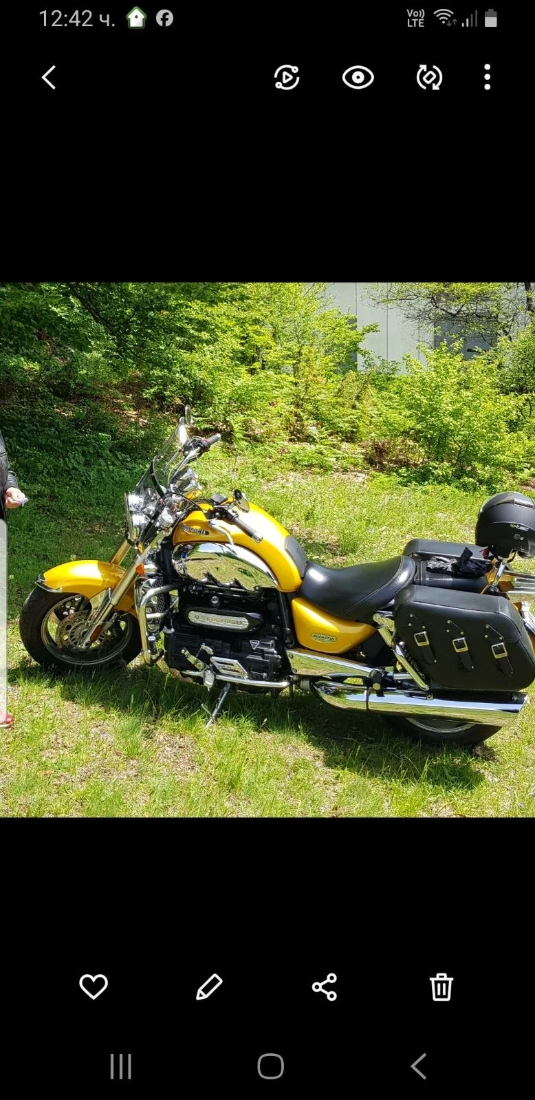Triumph Rocket Triumph Rocket 3 , снимка 2 - Мотоциклети и мототехника - 56596482