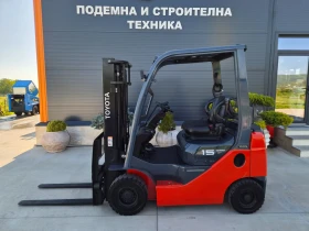 Мотокар Toyota ИЗРАВНИТЕЛ * ГАЗ+ БЕНЗИН * АВТОМАТ * ПЕРФЕКТЕН * , снимка 2