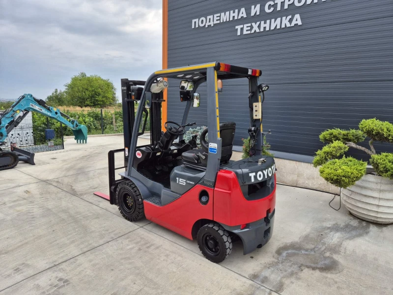 Мотокар Toyota ИЗРАВНИТЕЛ * ПОСЛЕДЕН МОДЕЛ * ПЕРФЕКТЕН * , снимка 3 - Индустриална техника - 49458856