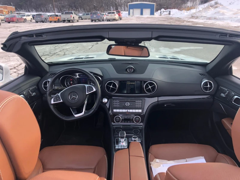 Mercedes-Benz SL 55 AMG 2 КЛЮЧА* KEYLES* ПОДГРЕВ, снимка 12 - Автомобили и джипове - 53480427