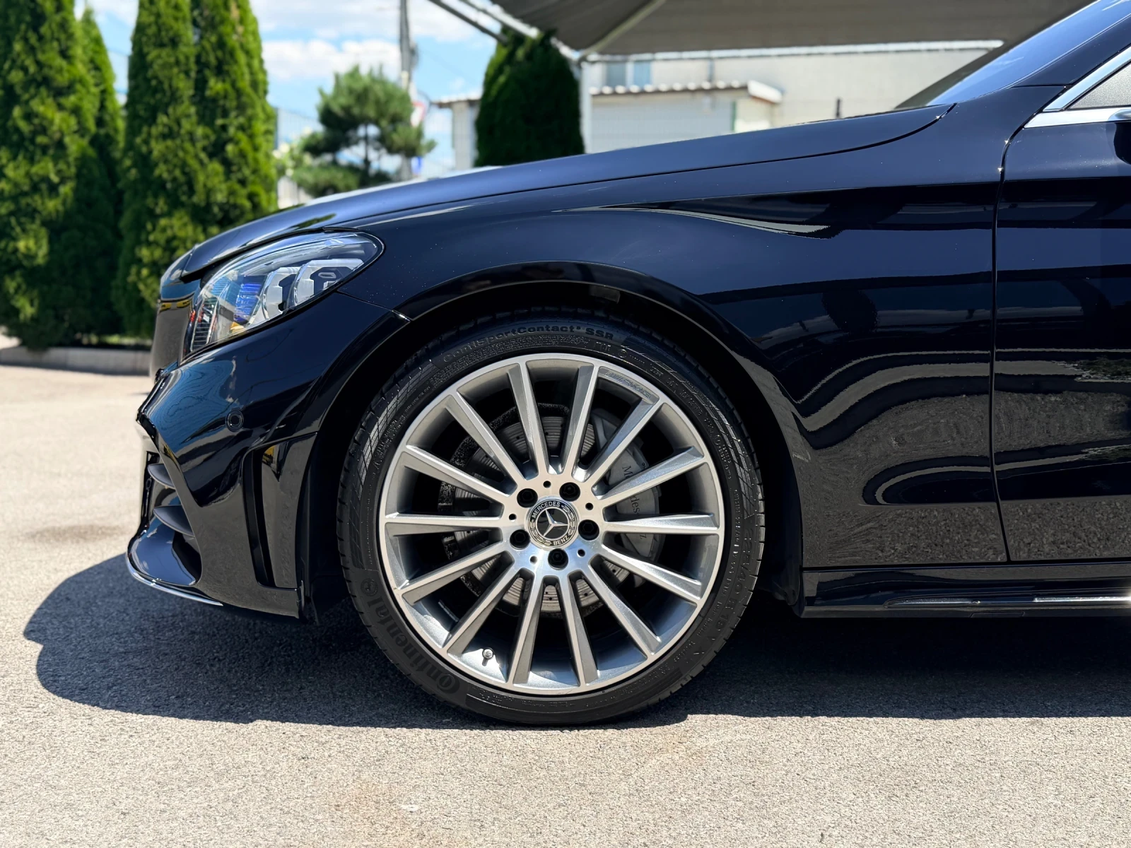Mercedes-Benz C 220 d Facelift 9G-tronic AMG PANO Multibeam Ambient, снимка 4 - Автомобили и джипове - 55529565