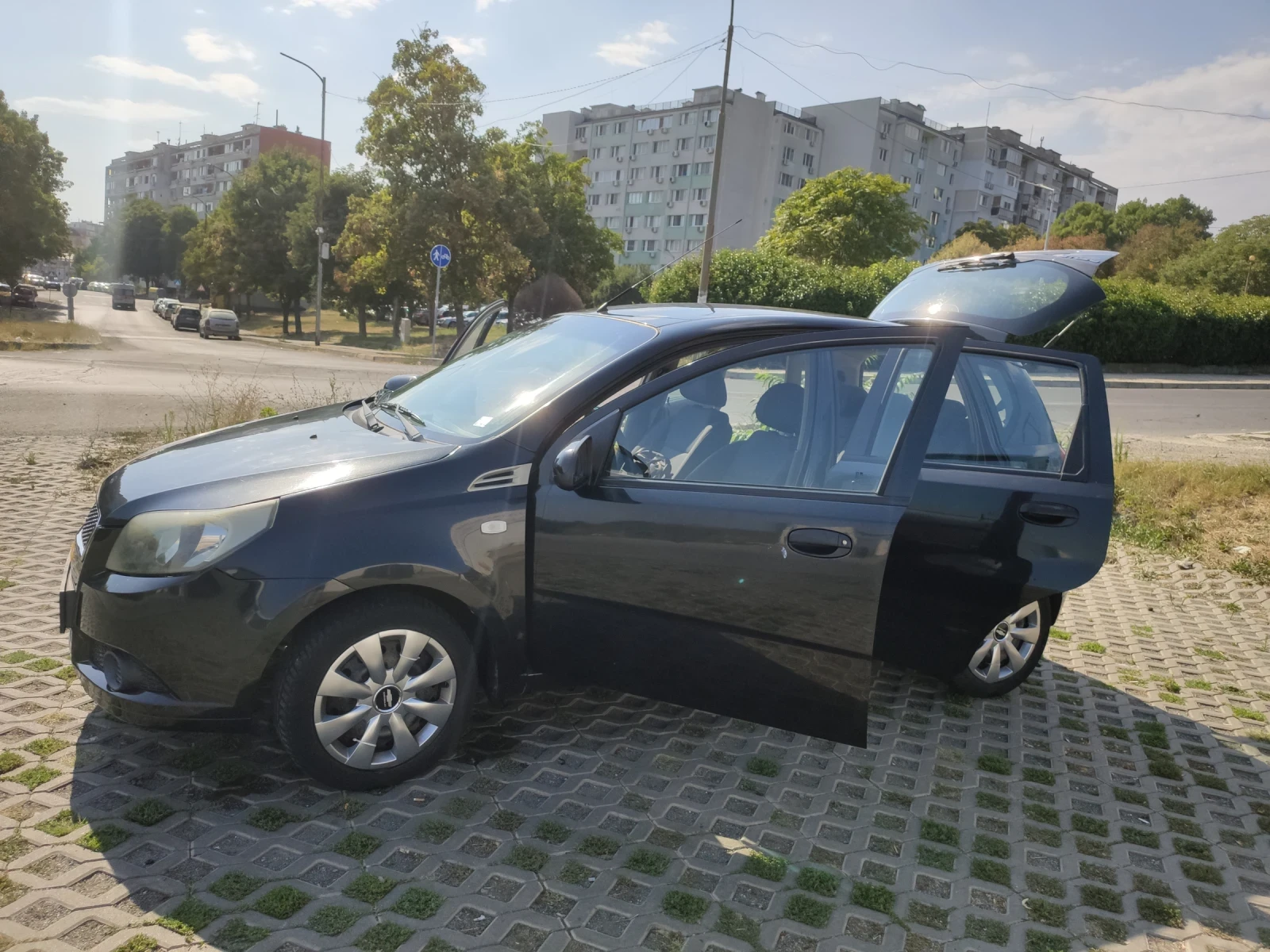 Chevrolet Aveo 1, 2 газ/бензин, снимка 8 - Автомобили и джипове - 55796057