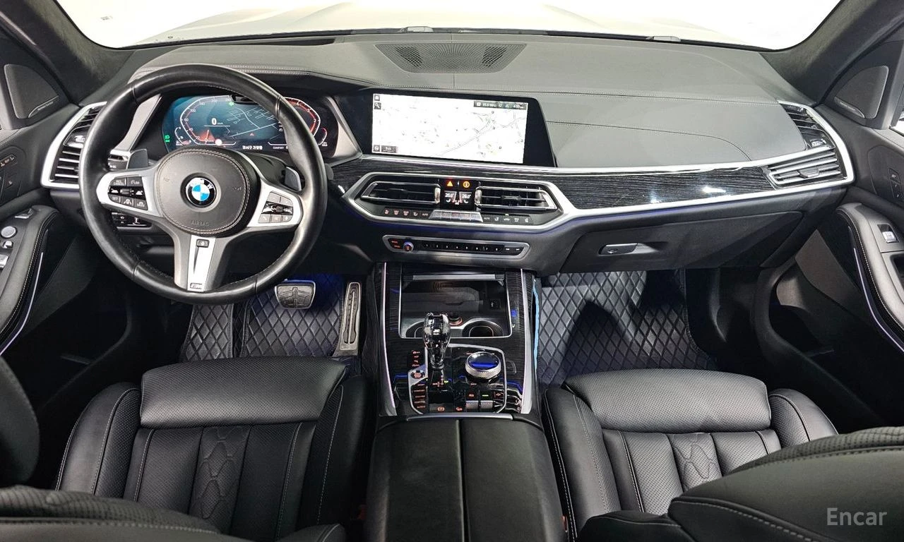 BMW X7 ЛАЗЕРИ * ОБДУХВАНЕ * ДИСТРОНИК * H/K * , снимка 9 - Автомобили и джипове - 55060280
