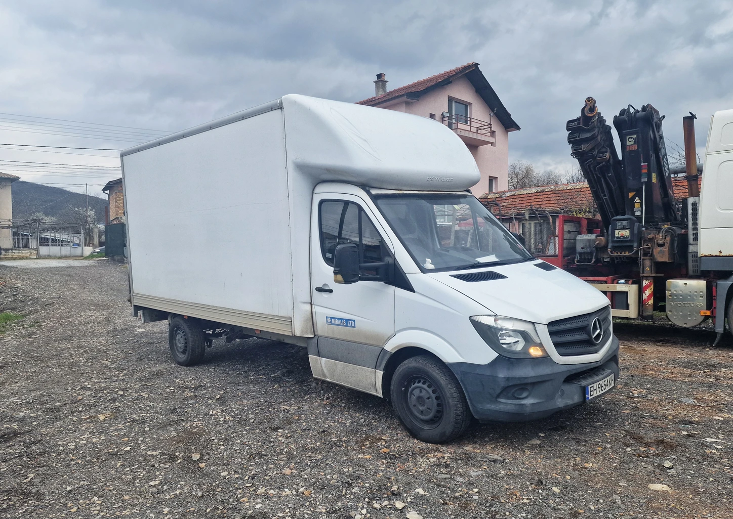 Mercedes-Benz Sprinter Sprinter 313 CDI Щора, Падащ борд, снимка 2 - Бусове и автобуси - 54051046