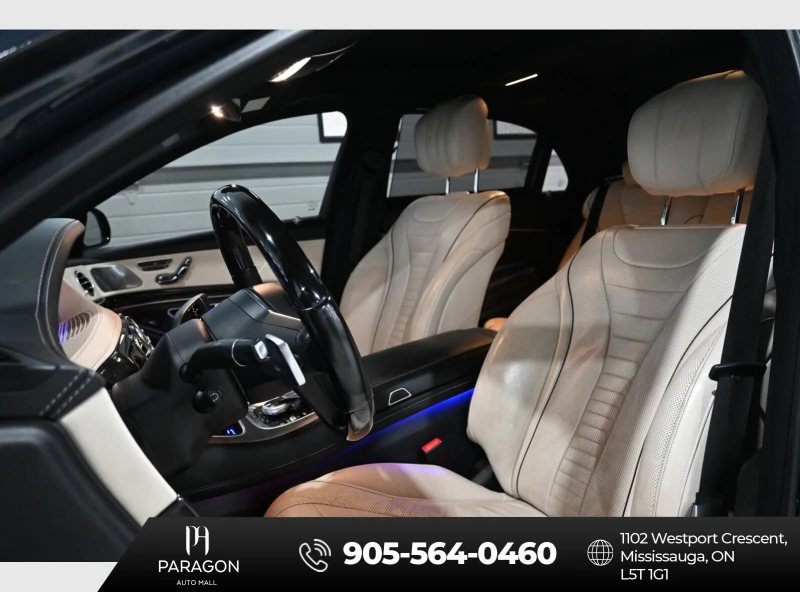 Mercedes-Benz S 560  С РЕГИСТРАЦИЯ & АВТО КРЕДИТ , снимка 10 - Автомобили и джипове - 53269187