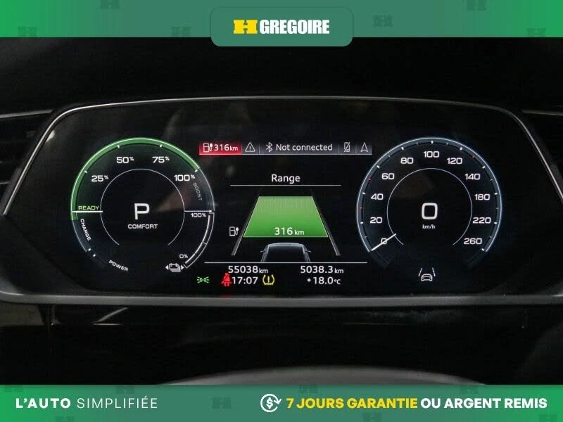 Audi E-Tron Technik* quattro* SUV* АвтоКредит* (ЦЕНА ДО БГ), снимка 10 - Автомобили и джипове - 54166691