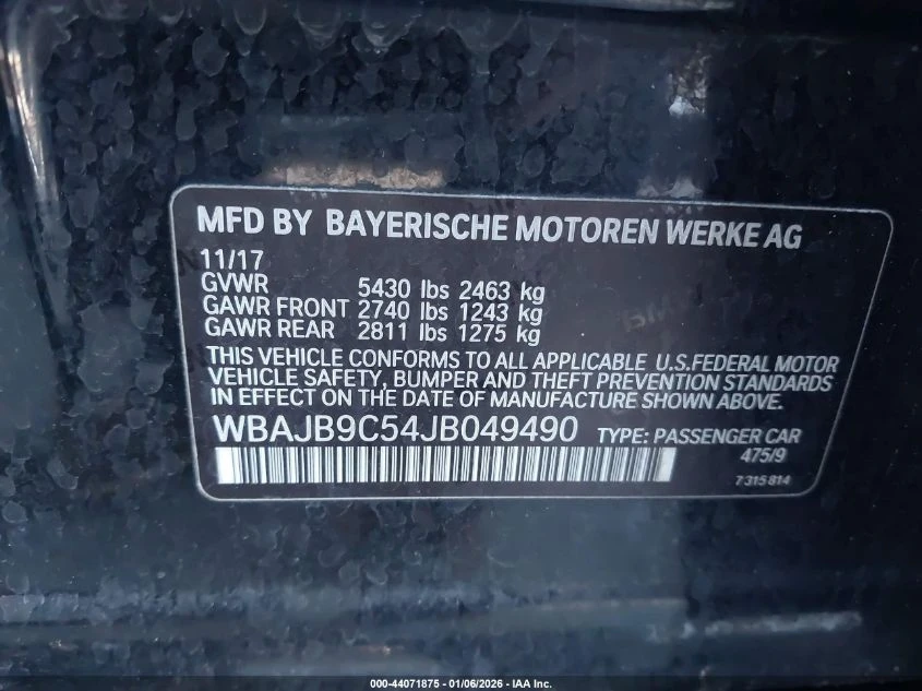 BMW 550 4.4L V-8 DI, DOHC, VVT, TURBO, 456HP All Wheel | Mobile.bg � ����������� 14
