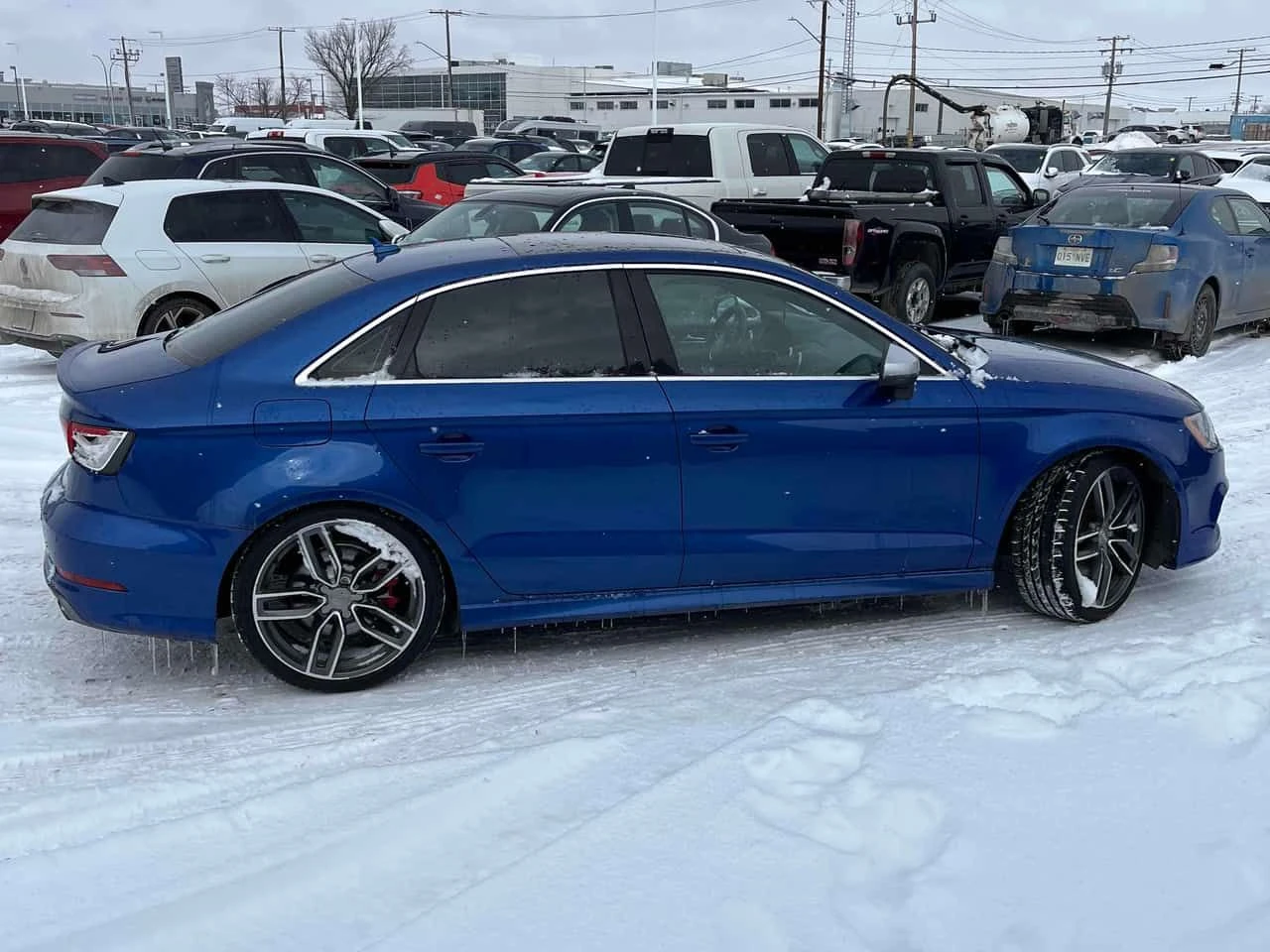 Audi S3 TECHNIK * ПАНОРАМА* ПОДГРЕВИ* КАМЕРА* , снимка 4 - Автомобили и джипове - 54452253