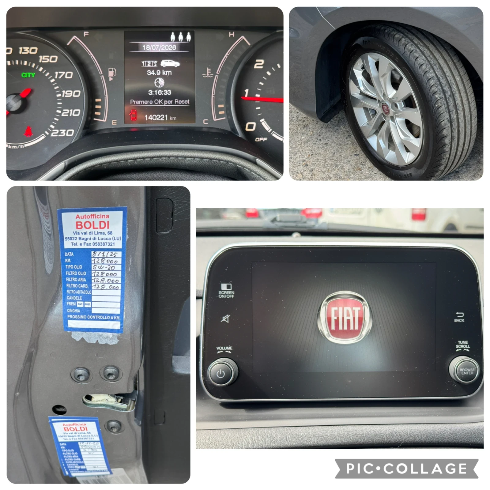 Fiat Tipo Нова Реален Пробег!, снимка 12 - Автомобили и джипове - 55335633