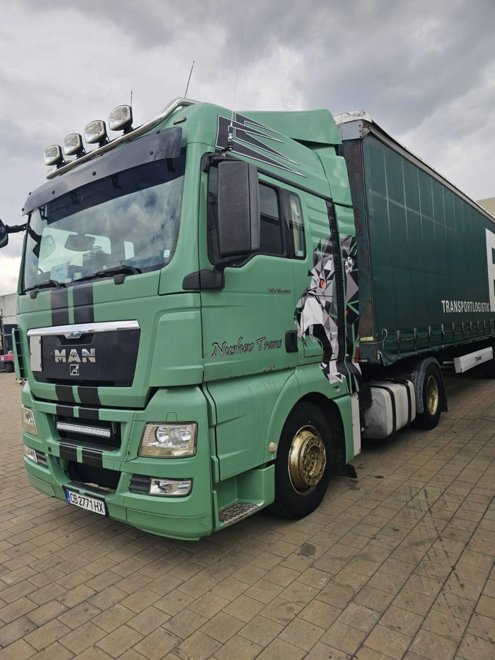 Man Tgx 480 avtomat intarder