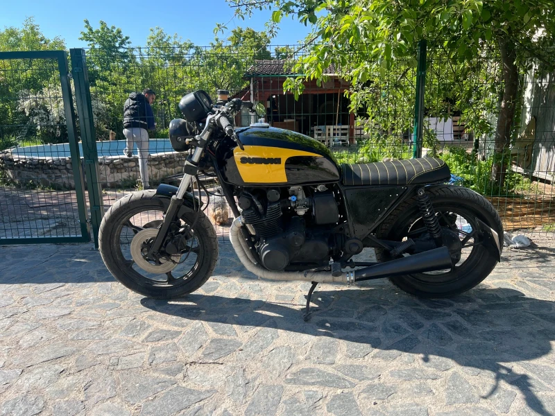 Suzuki Gs cafe racer, снимка 3 - Мотоциклети и мототехника - 52043003