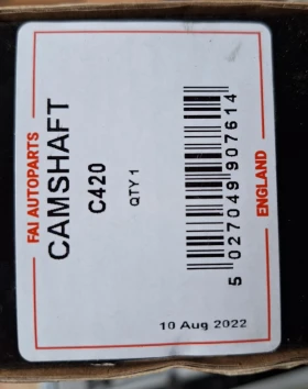 Разпределителни валове FAI Auto Parts 420/421 за Citroen, Pegout, Ford, Opel, Toyota, снимка 3