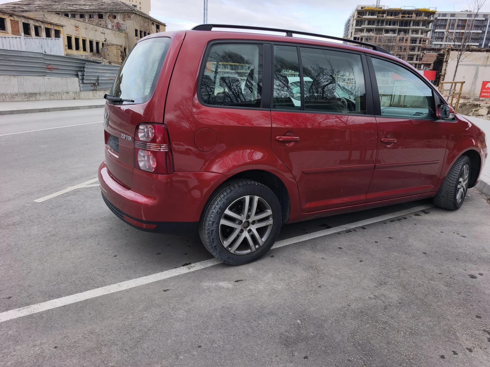 VW Touran WV Touran 2.0tdi 140k.c.Kod BMM, снимка 4 - Автомобили и джипове - 54803017