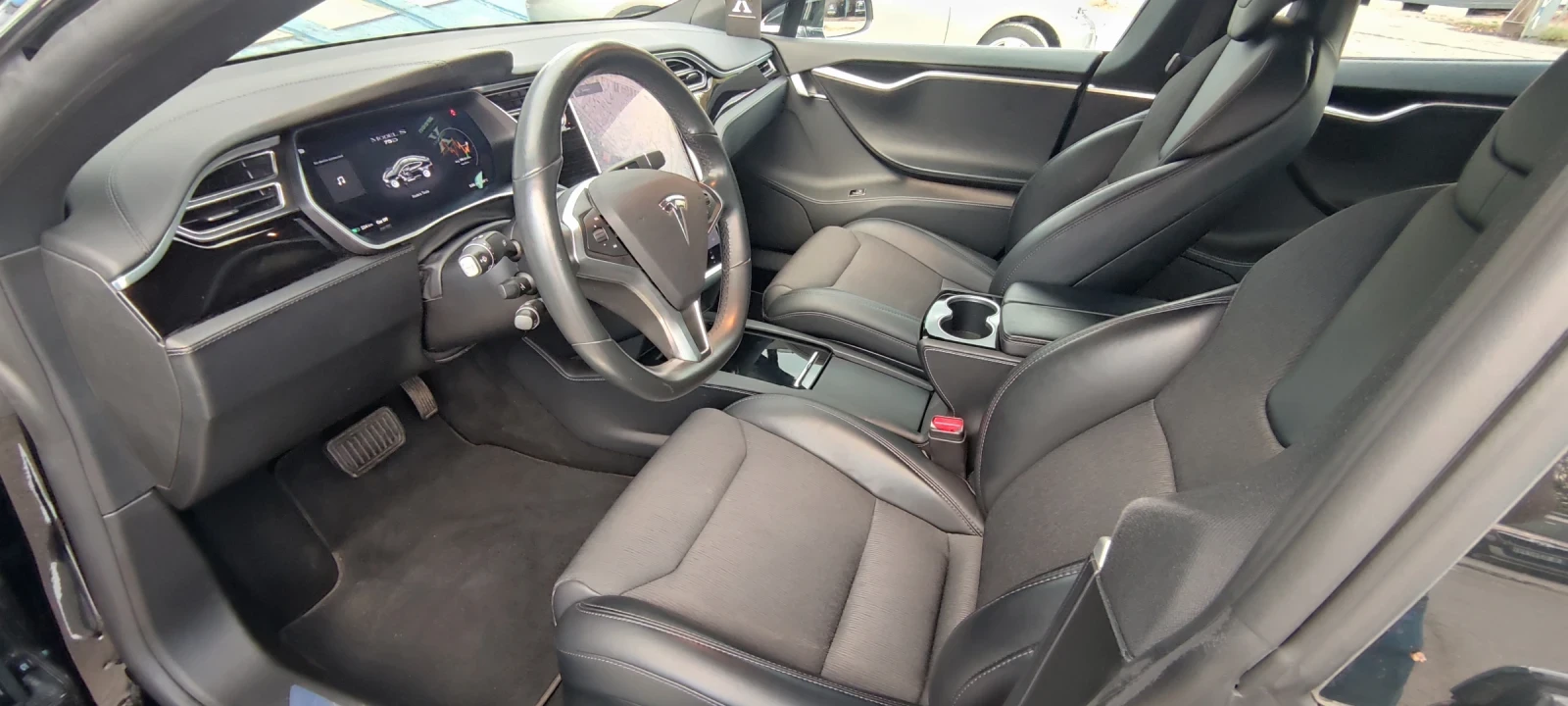Tesla Model S 4x4, европейска, снимка 13 - Автомобили и джипове - 56343802