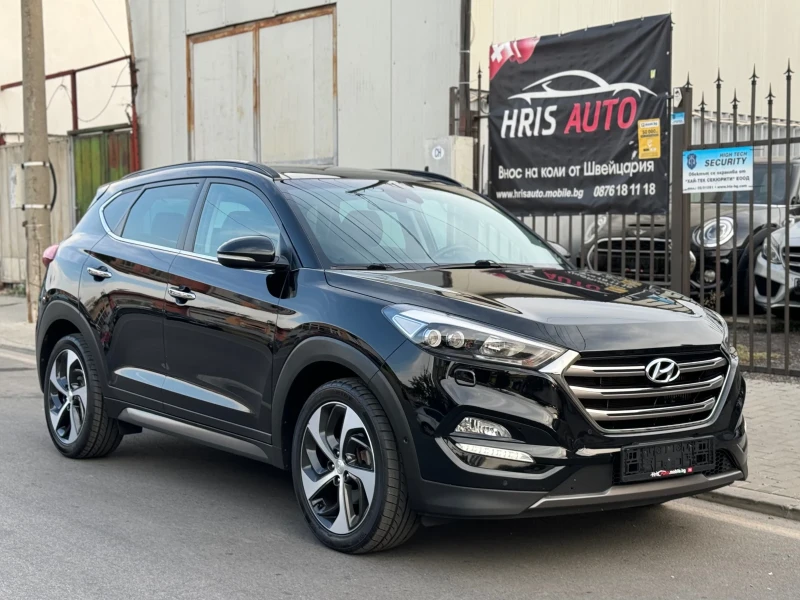 Hyundai Tucson 2.0 CRDI 4WD VERTEX Внос Швейцария, снимка 1 - Автомобили и джипове - 47729862