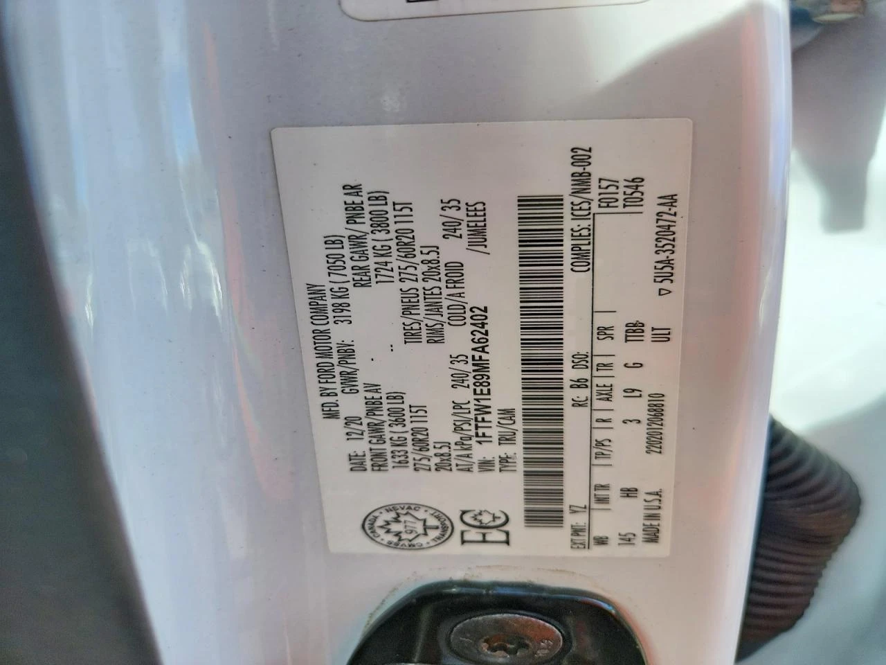 Ford F150 3.5l Supercrew, снимка 12 - Автомобили и джипове - 54742854