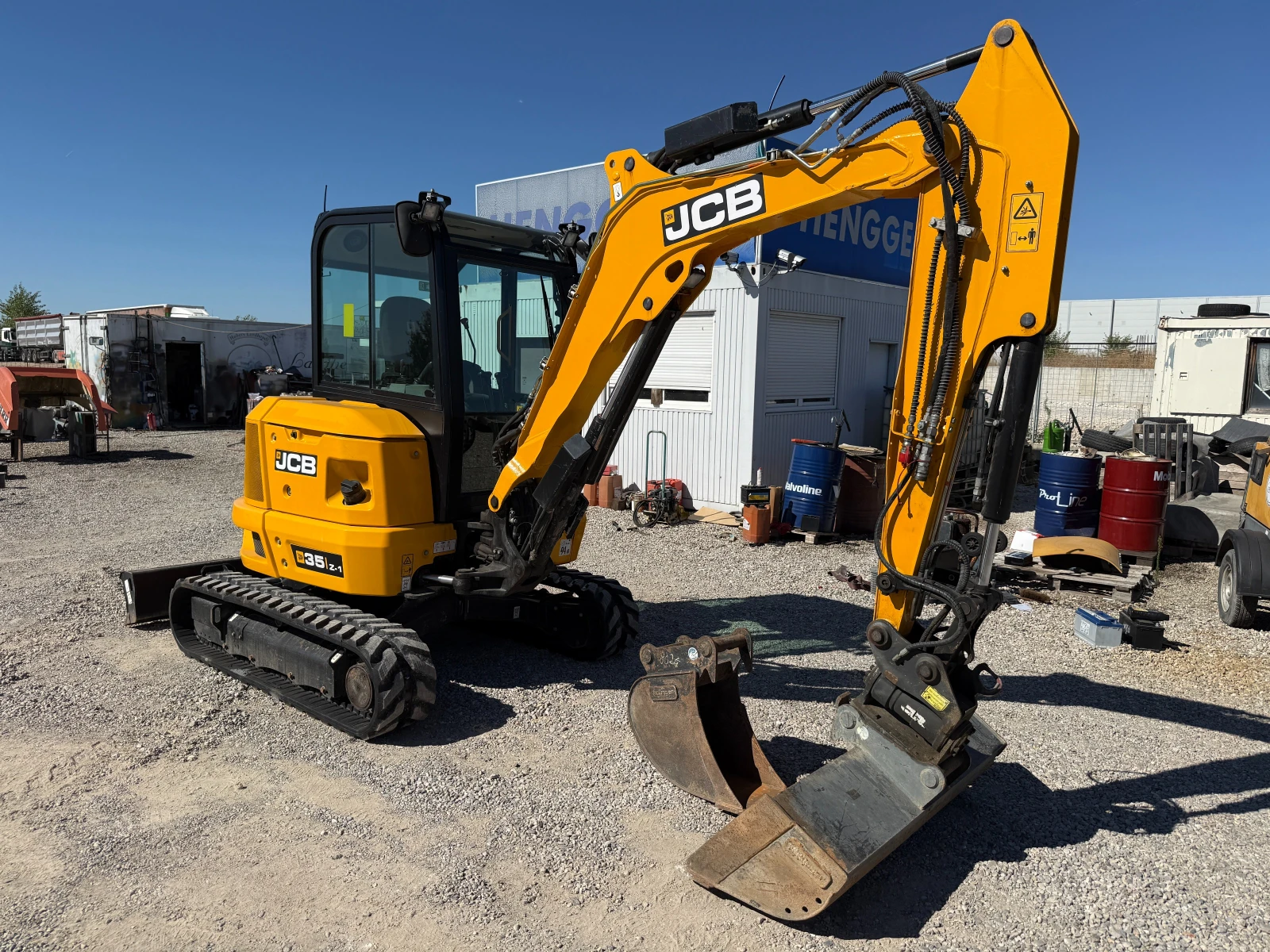 Багер JCB 35Z-1, снимка 14 - Индустриална техника - 56361317