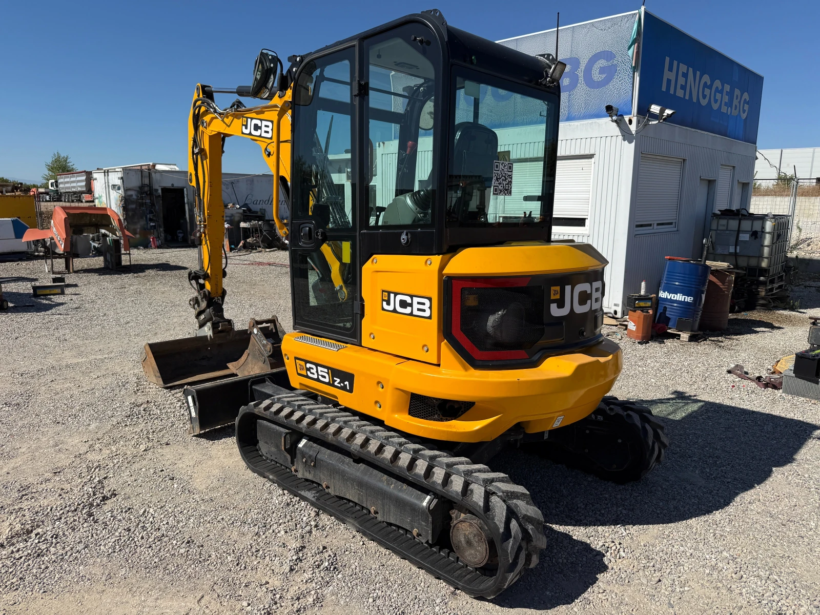 Багер JCB 35Z-1, снимка 7 - Индустриална техника - 56361317