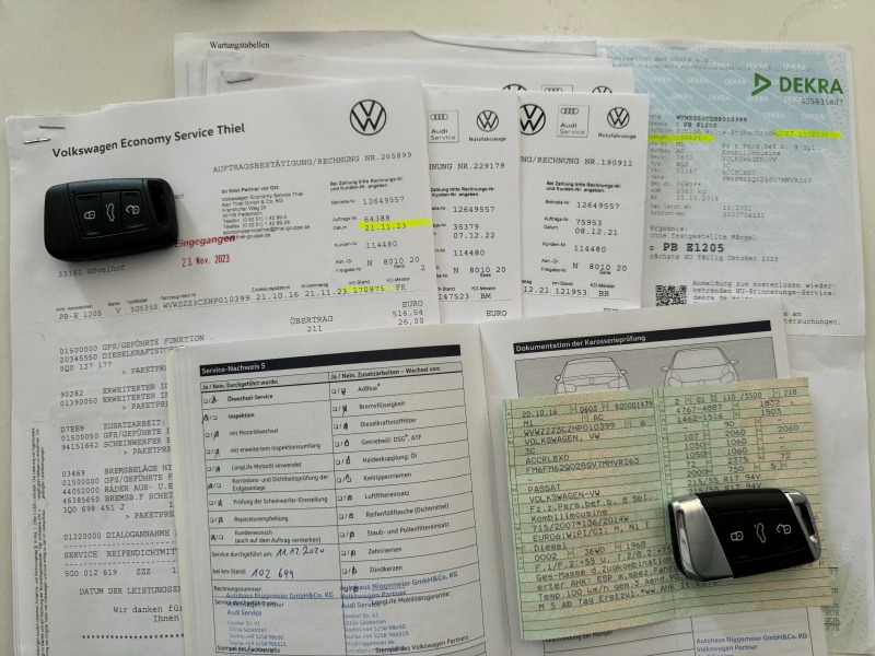 VW Passat 2.0TDI* 150к.с* СЕРВИЗНА КНИЖКА С ПЪЛНА ИСТОРИЯ В , снимка 15 - Автомобили и джипове - 46432481