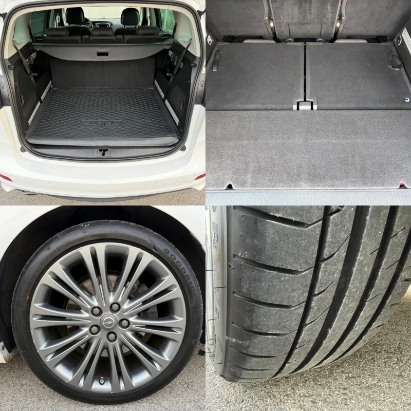 Opel Zafira Tourer 2.0CDTi / OPC LINE / 6+ 1 / NAVI / DISTRONI, снимка 15 - Автомобили и джипове - 52631085
