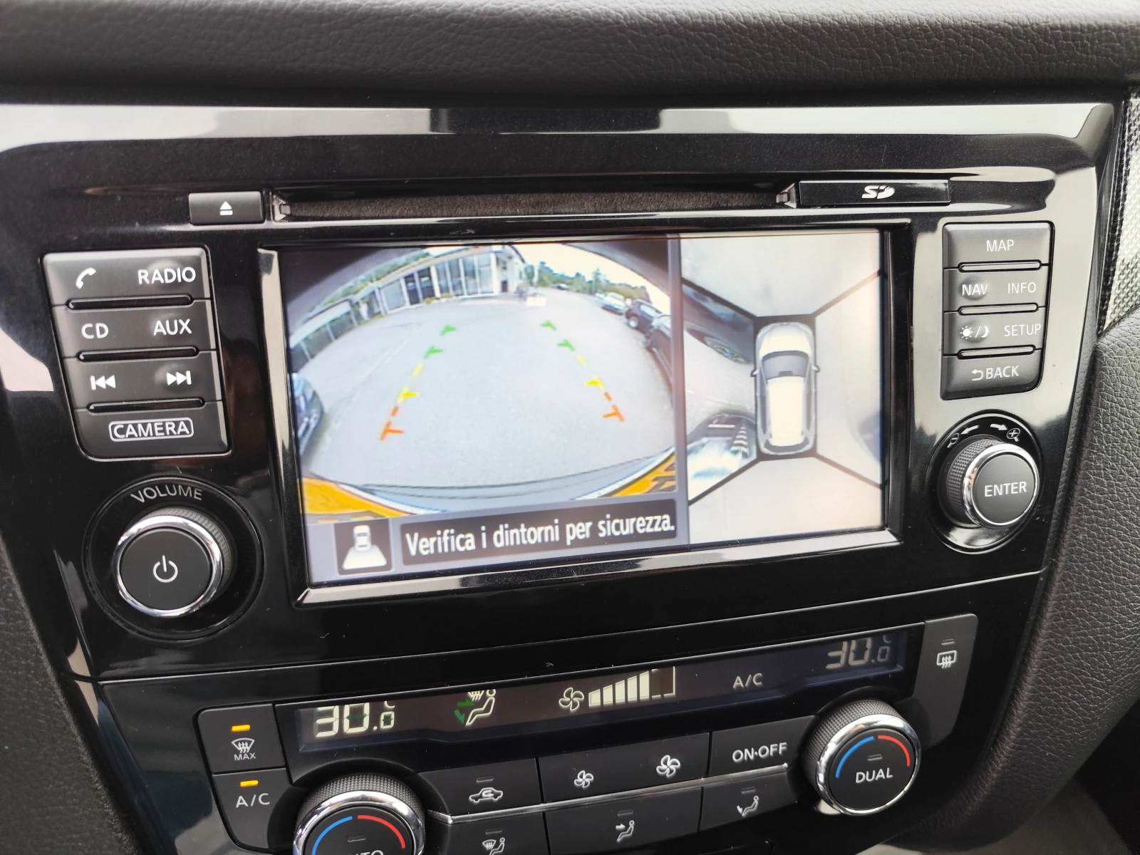 Nissan X-trail 1.6DCi* АВТОМАТИК* LED* EURO6B* NAVI* PANO* 7МЕСТА - изображение 9