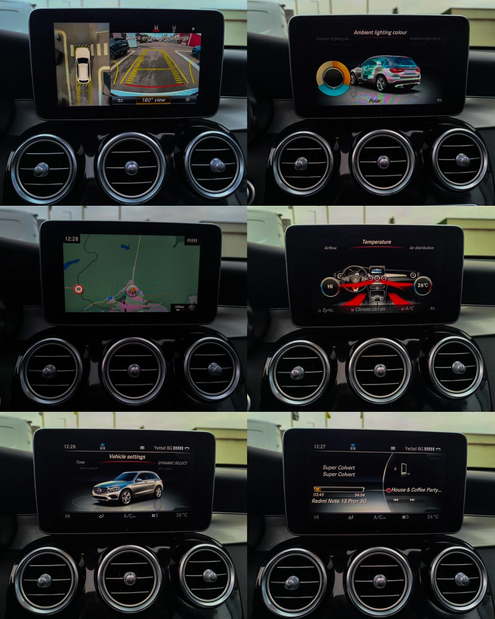 Mercedes-Benz GLC 220 AMG PAKET 9G-TRONIC 4-MATIC �������� ��������  | Mobile.bg � ����������� 15