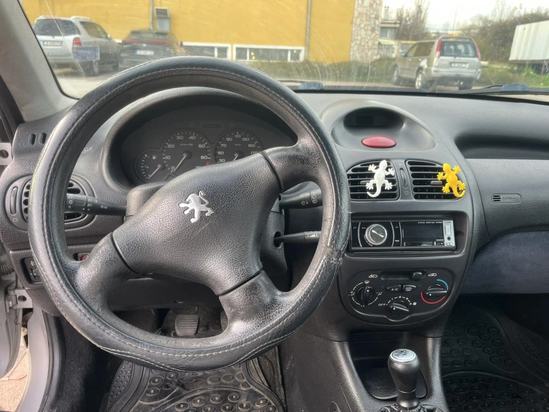 Peugeot 206 ГАЗ, Бензин, снимка 8 - Автомобили и джипове - 52592594