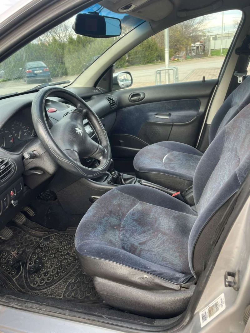 Peugeot 206 ГАЗ, Бензин, снимка 13 - Автомобили и джипове - 52592594