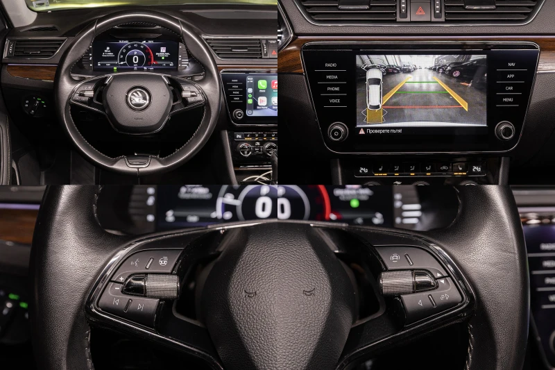 Skoda Superb 2.0TDI* 4&#215;4* 7DSG* SCOUT* DISTRONIC* ДИГИТАЛН, снимка 14 - Автомобили и джипове - 52664422