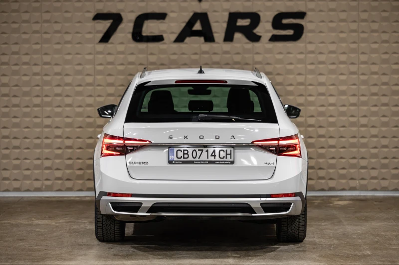 Skoda Superb 2.0TDI* 4&#215;4* 7DSG* SCOUT* DISTRONIC* ДИГИТАЛН, снимка 5 - Автомобили и джипове - 52664422