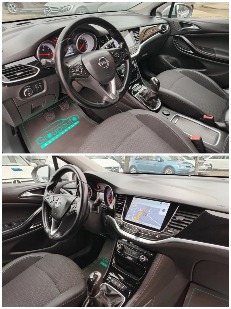 Opel Astra 1.6CDTI-136к.с/НАВИГАЦИЯ/КЛИМАТРОНИК/ПАРКТРОНИК!!!, снимка 11 - Автомобили и джипове - 52893655