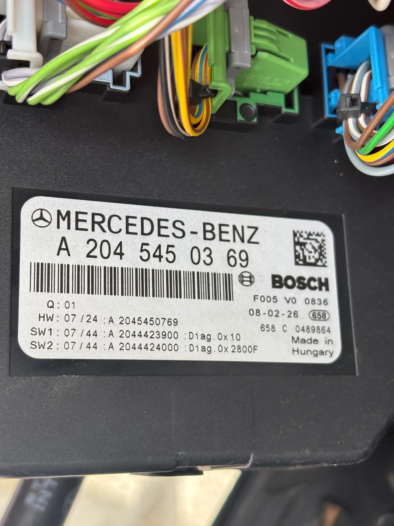 Mercedes-Benz C 200 W204 2, 0 бензин компресор 2008г, снимка 5 - Автомобили и джипове - 54530237
