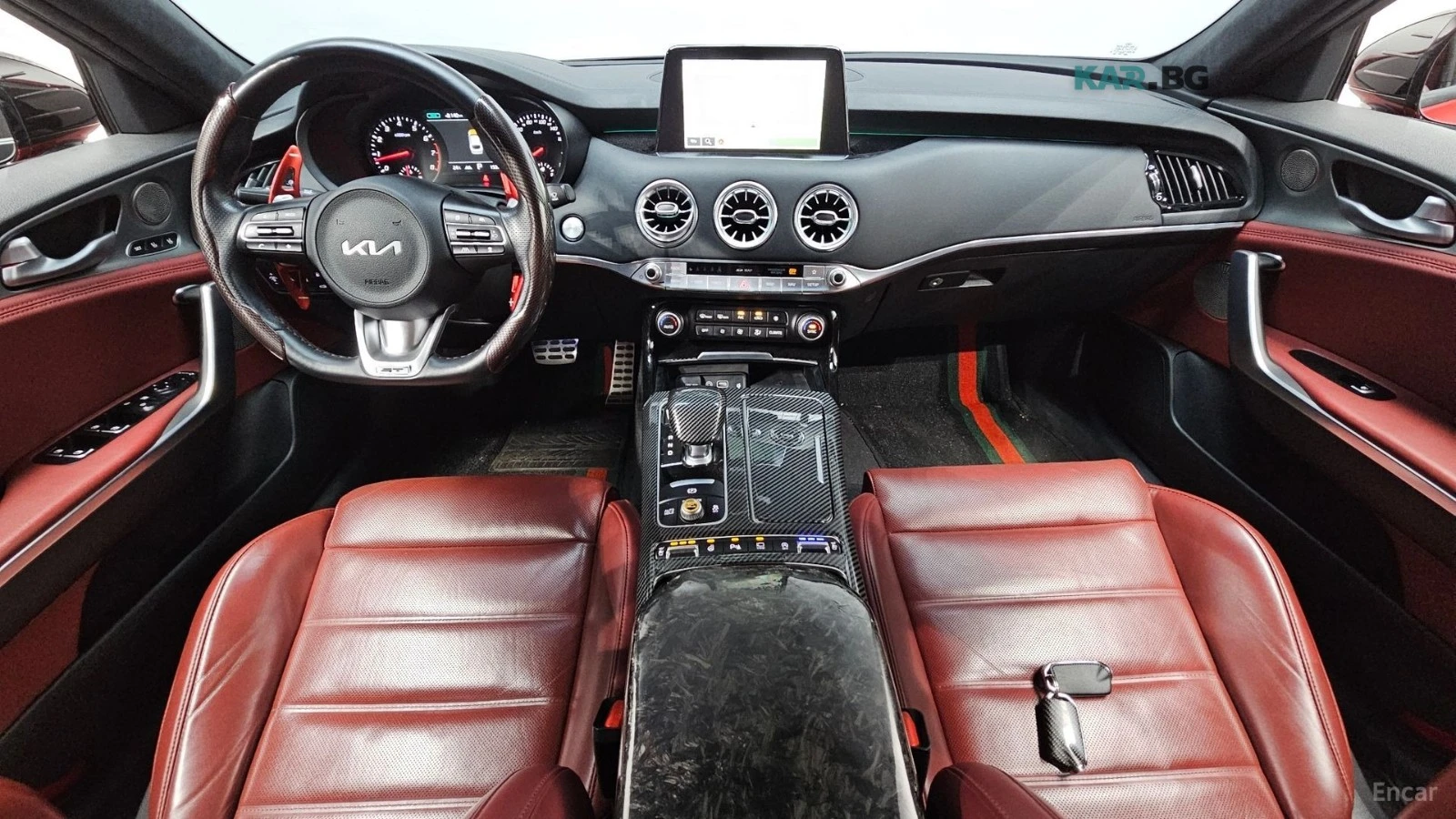 Kia Stinger 3.3 GT* AWD* TURBO* AWD* ОБДУХВАНЕ* ХЕДЪП* 360* , снимка 7 - Автомобили и джипове - 55248530