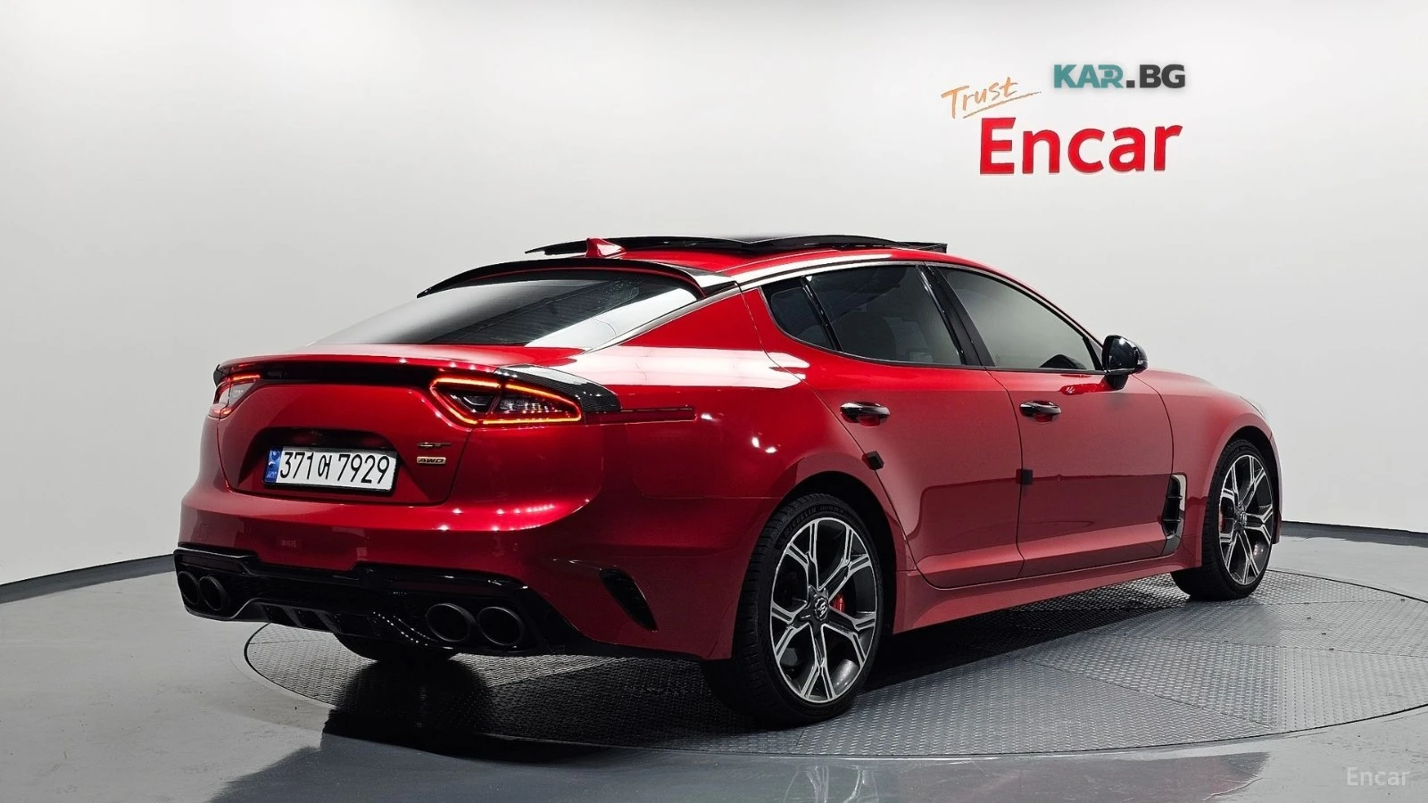 Kia Stinger 3.3 GT* AWD* TURBO* AWD* ОБДУХВАНЕ* ХЕДЪП* 360* , снимка 2 - Автомобили и джипове - 55248530