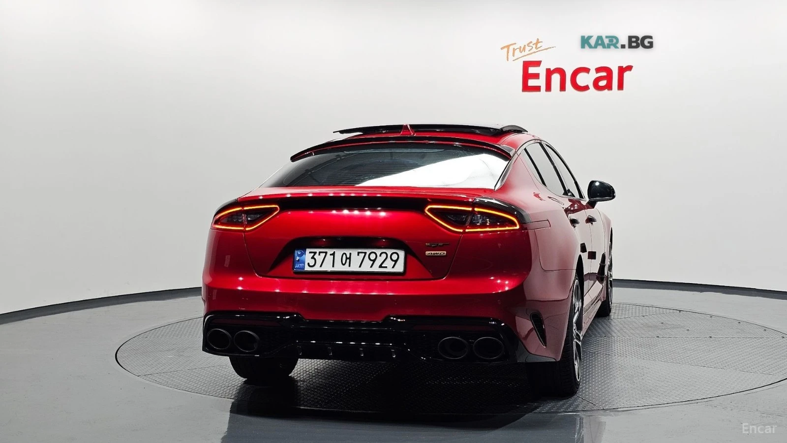 Kia Stinger 3.3 GT* AWD* TURBO* AWD* ОБДУХВАНЕ* ХЕДЪП* 360* , снимка 4 - Автомобили и джипове - 55248530
