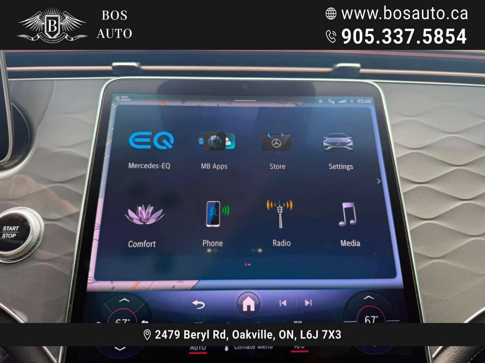 Mercedes-Benz EQS  450+ Sedan * CARFAX * БЕЗ ПЪРВОНАЧАЛНА ВНОСКА, снимка 16 - Автомобили и джипове - 56066403