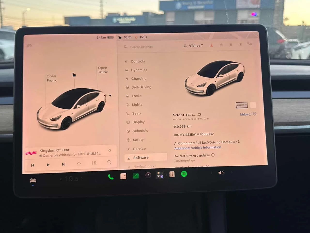 Tesla Model 3 Standard Range Plus RWD * CARFAX * ���������� | Mobile.bg � ����������� 8